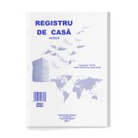 Registru de casa A4 vertical, carnet 100 file