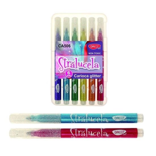 Carioca 6C glitter Stralucela DACO CA506
