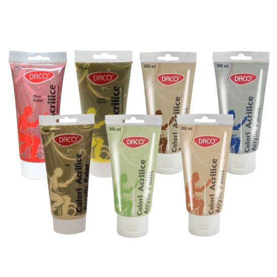 Culori acril 200 ml DACO - CU3200RS