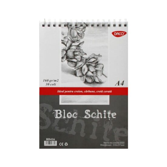 Bloc A4 schite 30 file DACO - BD416