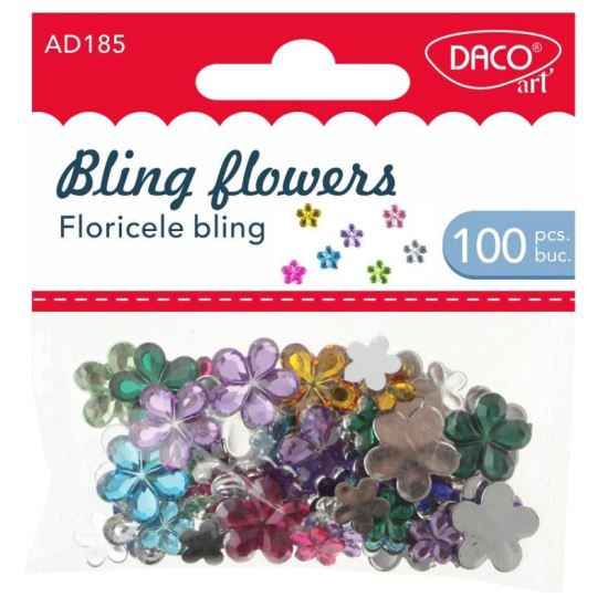 Accesorii craft - AD185 floricele bling DACO