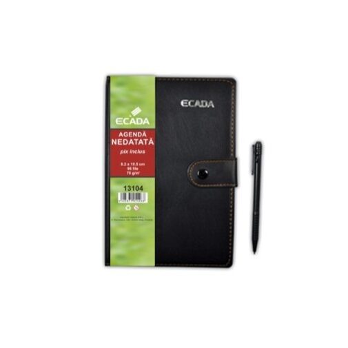 Agenda cu pix 8.2X11.2 cm ECADA 13104