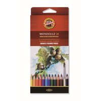 Creion color Aquarell set 24 MONDELUZ 3718-24 KIN