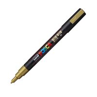 Marker UNI PC-3M Posca 09-13 mm auriu