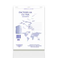Factura A4 cu TVA 3 EX. 150F Autocopiativ