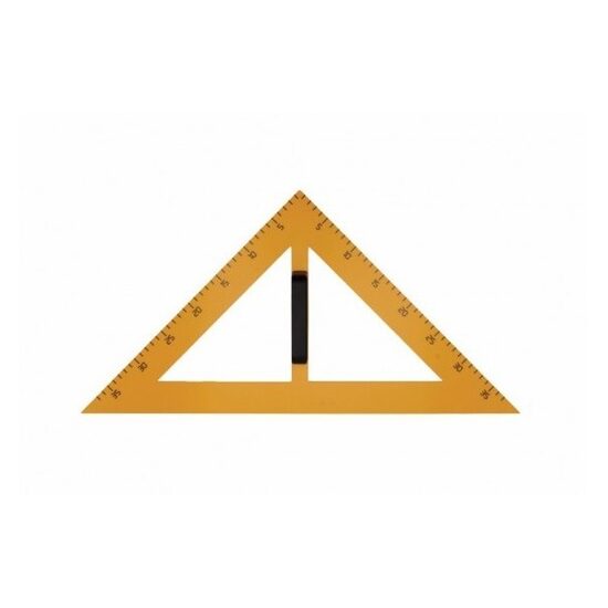 Echer plastic 45 grade COLORARTE S008, didactic