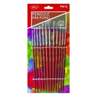 Pensule set 12 par ponei DACO - PN12