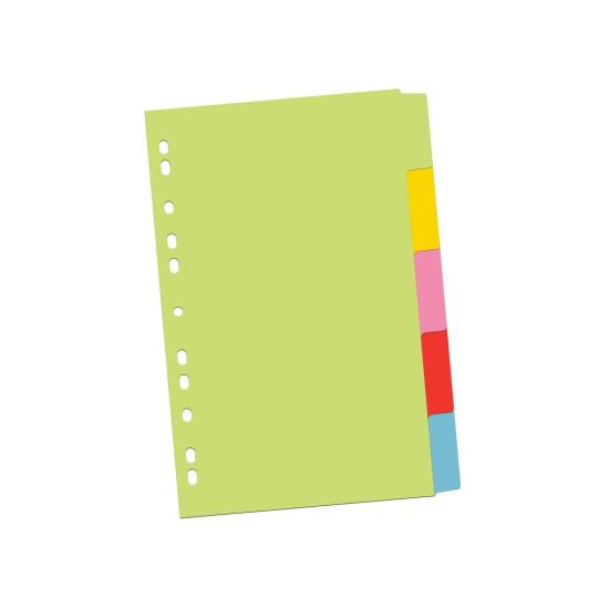 Index/Separator Carton Color A4 Set.5