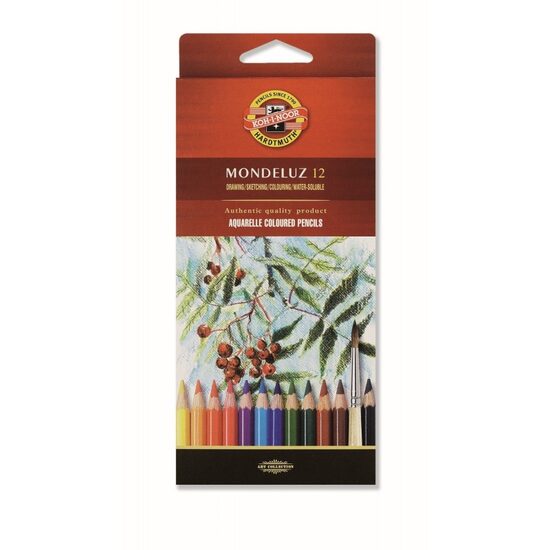 Creion color Aquarell set 12 MONDELUZ 3716-12 KIN