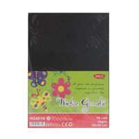 Hartie gumata HG401N 20x30 cm 10 coli negru DACO