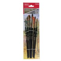 Pensule set 6 par sintetic rotund DACO - PN216