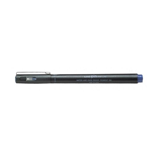 Liner UNI PIN01-200S pe baza de apa albastru