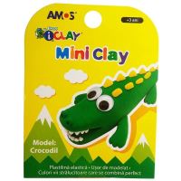 Plastilina Amos Mini Clay Crocodil PVC2702 732-30g