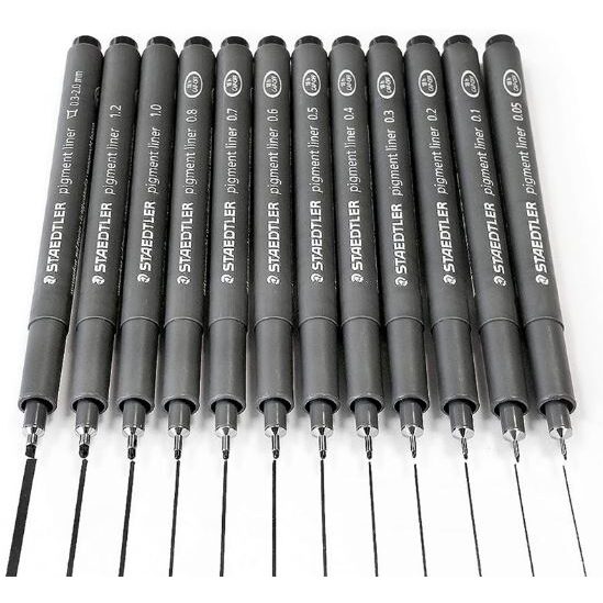 Pigment Liner Staedtler negru