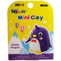 Plastilina Amos Mini Clay Pinguin AM-2703749 30gr