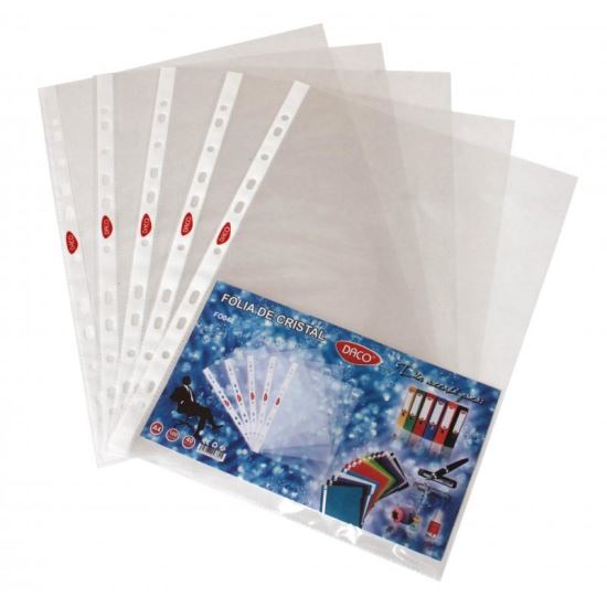 Folie Protectie A4 Daco Cristal Set 100-FO040