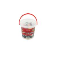 Plastilina 10 culori 400g galeata DACO - PL410 