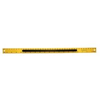 Rigla plastic 100cm COLORARTE S001, didactica