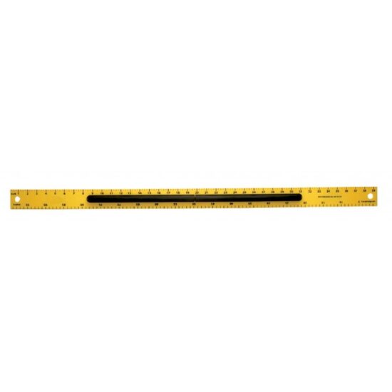 Rigla plastic 100cm COLORARTE S001, didactica