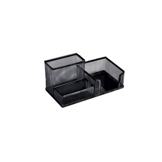 Suport birou 3 compartimente negru ECADA 95003N