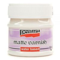 Lac mat pe baza de apa 50ml Pentart