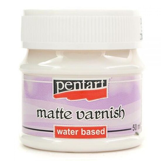 Lac mat pe baza de apa 50ml Pentart