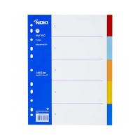 INDEX/SEPARATOR A4 PP NOKI SET.5 59115