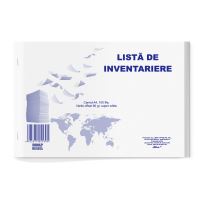 Lista de inventariere 14 coloane  A4, carnet 100 file