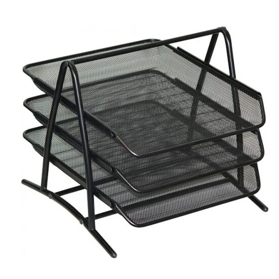 Tavite birou 3/set metalice negre - T106