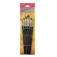 Pensule set 6 par sintetic oblic DACO - PN236