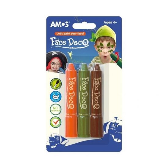 Face Deco Amos Pirat set 3 - FD5B3B