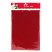 Accesorii craft fetru uni set 4 rosu DACO AD081R 