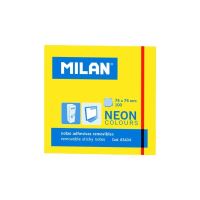 Bloc Notes Adeziv 76 X 76, Milan - Galben Neon