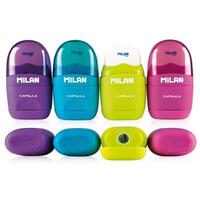 Ascutitoare cu radiera Capsule MILAN 4701116