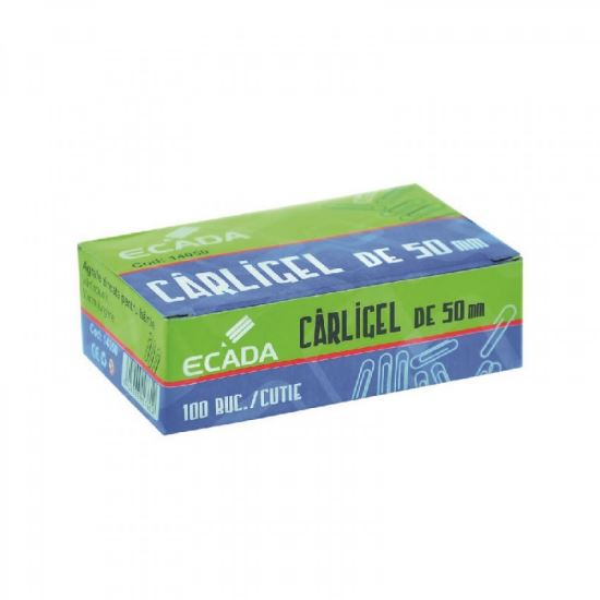 Agrafe Hartie 50 mm. Carligel Ecada