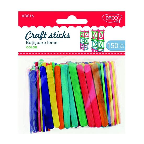 Accesorii craft - AD016 betisoare lemn DACO