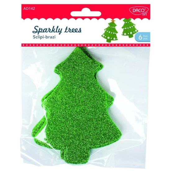 Accesorii craft brazi spuma glitter DACO AD142