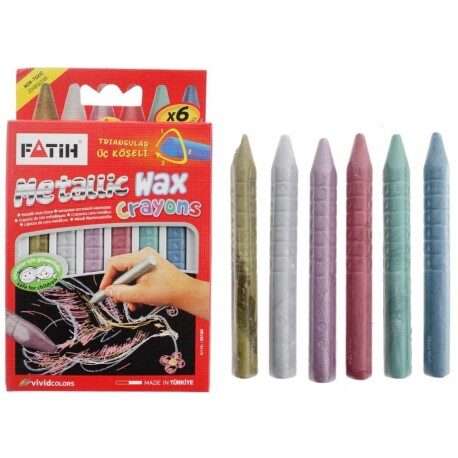 Creion color cerat 6 Metalic FATIH