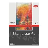 Bloc A3 acuarela 12 file DACO - BD330 