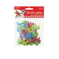 Accesorii craft - Flu-Flu glitter spuma autoadeziva DACO AD190