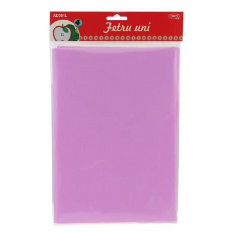  Accesorii craft fetru uni set 4 lila DACO AD081L 