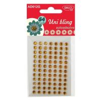Accesorii craft - AD012 Galben diamante AA uni bling DACO