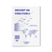 Decont cheltuieli A5 carnet 100 file