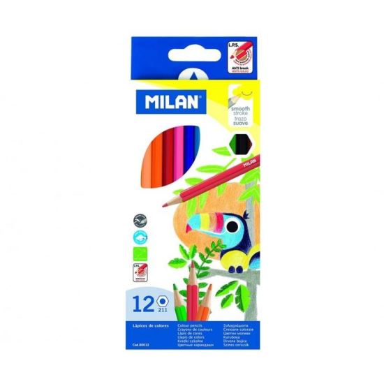 Creion color 12 hexagonal Milan - 211