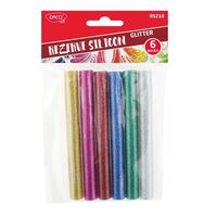 Rezerva silicon 10 mm set 6 glitter RS210 DACO