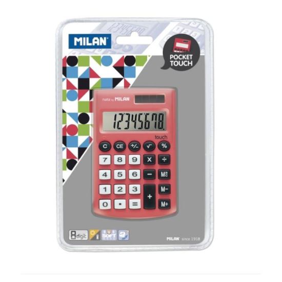 Calcualator 8DG MILAN 150908RBL rosu