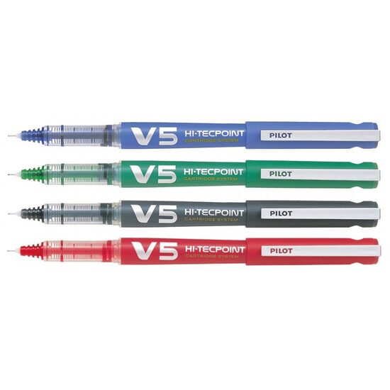 Roller Reincarcabil Pilot V5 Hi-Tecpoint, 0.5 mm