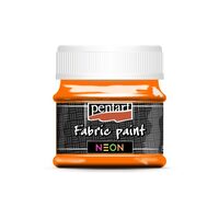Culoare  acrilica  textila 50ml Pentart neon 