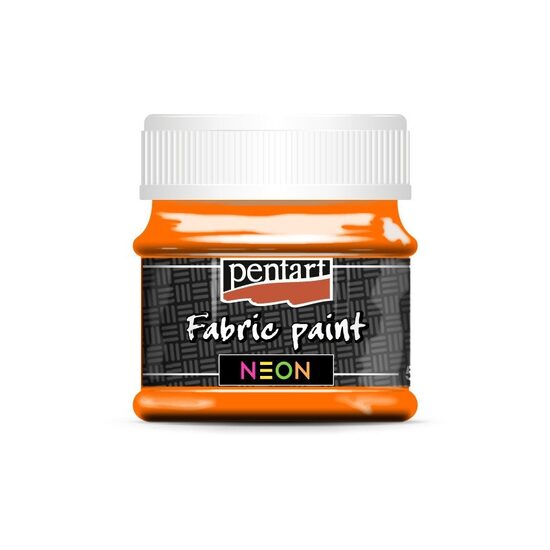 Culoare  acrilica  textila 50ml Pentart neon 