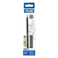 Creion grafit triunghiular H Milan - 133